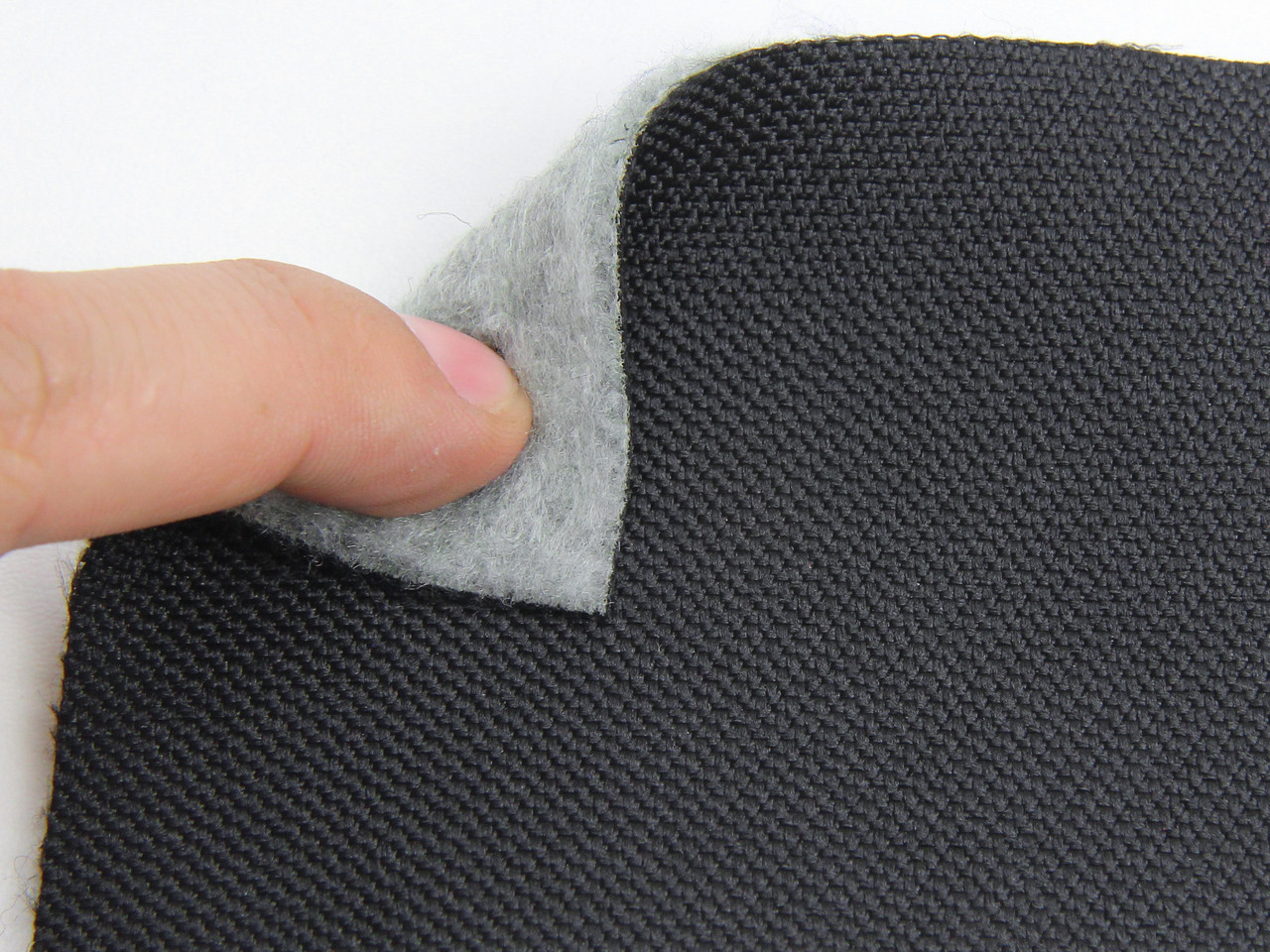 Автоткань оригинальная сидений (черный), основа войлок, толщина 3 мм, ширина 170см детальная фотка