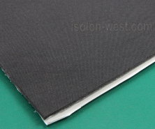 Вібро-шумка 2в1 ламінована тканиною ТІ6-Ф2.0 (700х500 мм) - вібро і шумоізоляція в одному аркуші