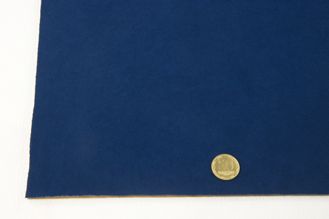 Автовелюр самоклейка Venus, колір темно-синій, на поролоні товщина 4мм, лист, Туреччина детальна фотка