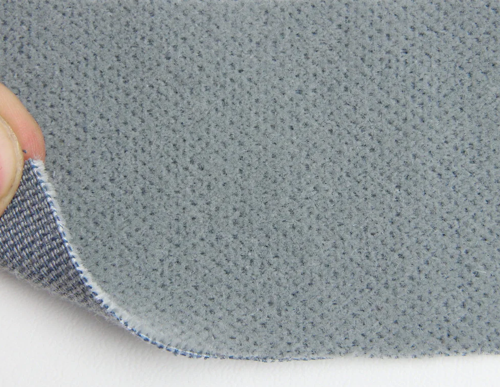 Велюрова тканина Neoplan N5-6 (сіра з холодним відтінком) для сидінь автобуса, ширина 1.40м детальна фотка