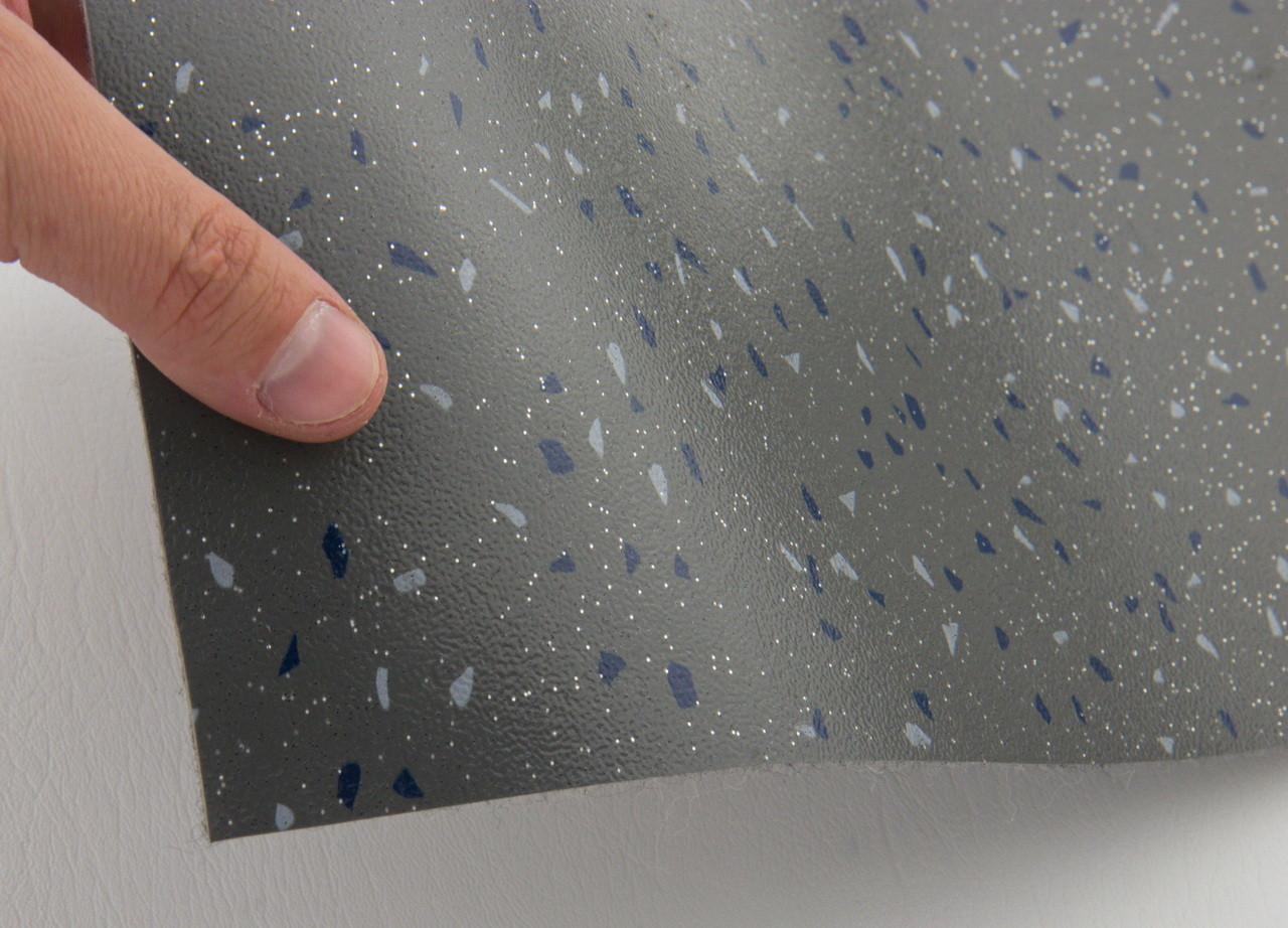 Автолинолеум темно-серый "Мозаика", ширина 2.0 м, линолеум автомобильный Турция детальная фотка