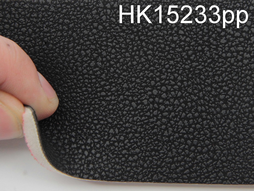 Авто кожзам черный на поролоне и сетке (Германия HK15233pp) детальная фотка