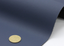 Кожзам (биэластик) темно-синий Maldive 800 для перетяжки дверных карт, стоек, airbag и вставок, ширина 1.40м анонс фото