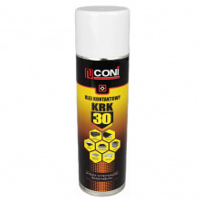 Аэрозольный термостойкий клей CONI KRK 30 (до 125°C) для ткани, карпета, ковролина, кожзама, 500мл Польша