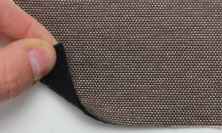 Автотканина оригінальна для боків сидінь (коричнева 7413/4), основа на повсті, товщина 2мм, ширина 140см анонс фото