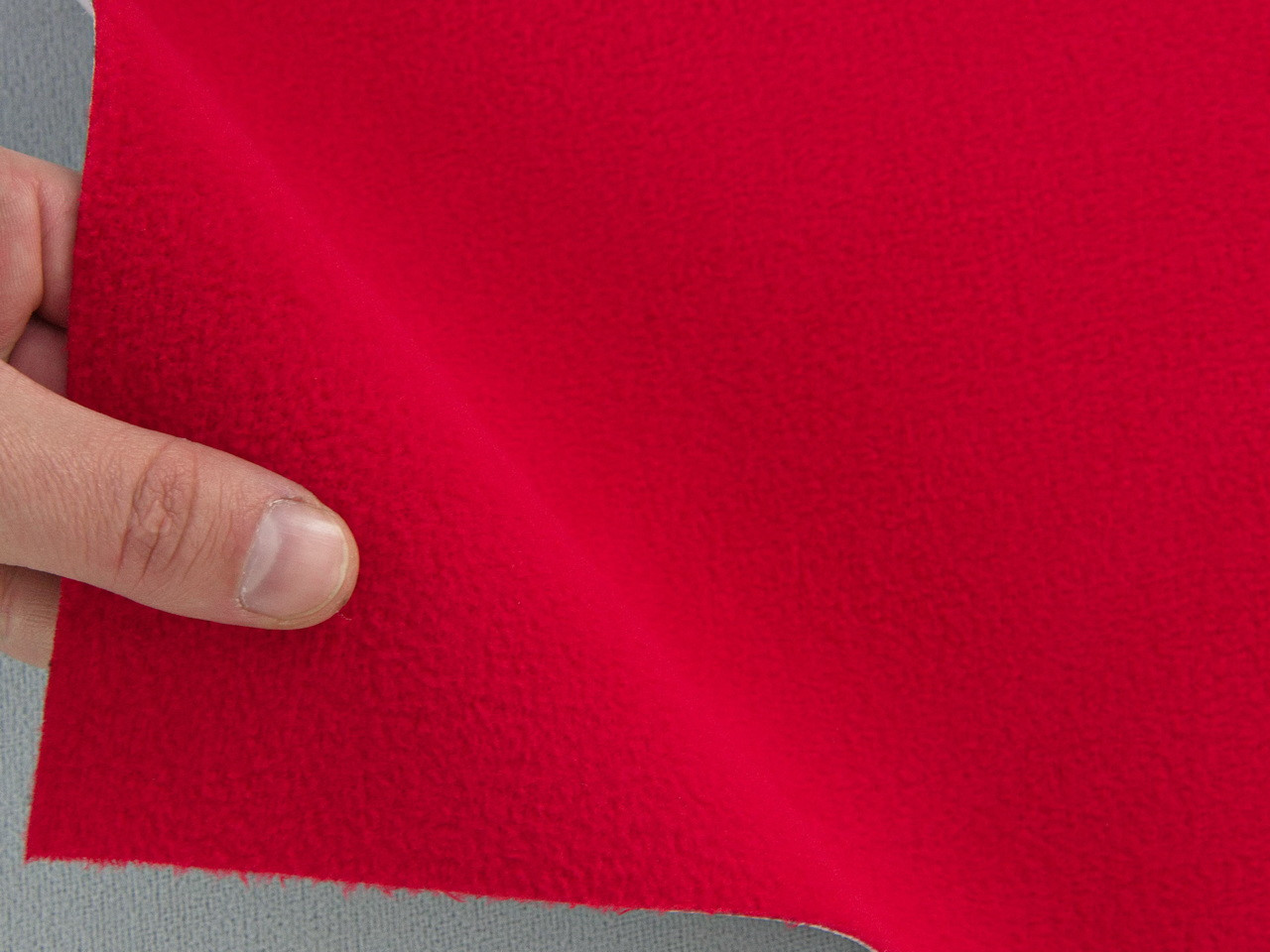 Карпет велюровий Standart червоний для авто самоклейка, (лист), товщина 2мм, щільність 220г/м2 анонс фото