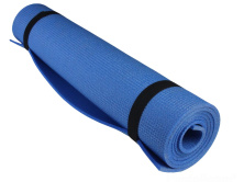 Килимок для фітнесу та йоги AEROBICA 5, синій, рулонний, товщина 5мм, ширина 120см анонс фото