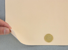 Шкірвініл "C-08" меблевий теплий бежевий, для перетяжки м'якого куточка, дивана, стільців, ширина 1.39м анонс фото