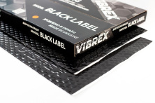 Віброізоляція преміум класу Vibrex Black Label, товщина 4 мм (50х35см) анонс фото