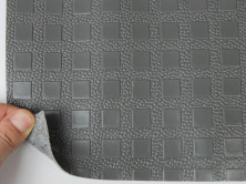 Автолинолеум "Квадрат" LIN-1009/5, цвет серый, толщина 1,6мм, ширина 180см, Турция анонс фото