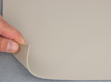 Автомобільний шкірозамінник світло-сірий DX-54/8-L0, на тканинній основі, ширина 150см анонс фото