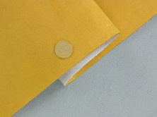 Алькантара Lycra p16014 гірчична, на поролоні 3мм і сітці, ширина 150см (Туреччина) анонс фото