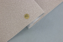Автоткань потолочная 1606/2 цвет бежевый "Ягуар", на поролоне 2мм и сетке, ширина 160см анонс фото