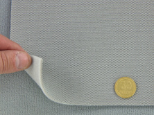 Автотканина стельова 1513 оригінальна на поролоні, колір сірий, товщина 3 мм, ширина 158см анонс фото