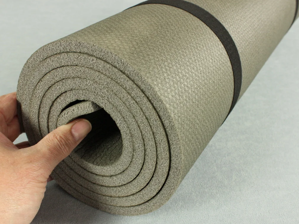 Килимок для йоги, фітнесу та гімнастики - Фітнес 10, розмір 50х180 см, товщина 10 мм. детальна фотка