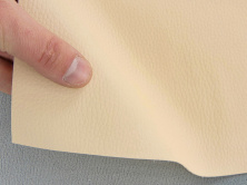 Кожвинил "C-08" теплый бежевый, для перетяжки мягкого уголка, дивана, стульев, ширина 1.39м анонс фото