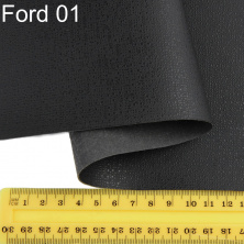 Термовинил HORN (черный Ford 01 fiesta) для обтяжки торпеды, ширина 1.40м анонс фото
