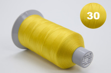 Нить KEYFIL (Италия) №30 цвет 641 желтый, длина 2500м. анонс фото