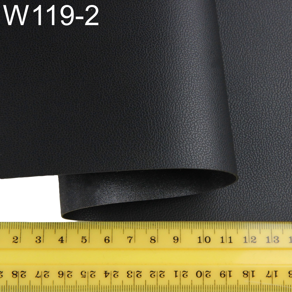Термовініл HORN W119-2 чорний, для обтягування торпеди, пластифікована 100% ПВХ-плівка, ширина 140см детальна фотка