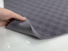 Шумопоглощающий материал для авто Герметон А15 (волна) лист 1000х750мм толщина 15мм