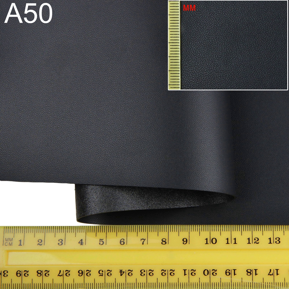 Термовинил HORN (черный A50) для обтяжки торпеды, ширина 1.40м детальная фотка