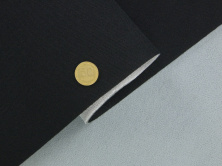 Автотканина стельова KL-71 оригінальна на поролоні з сіткою, колір чорний, товщина 3мм, ширина 167см анонс фото