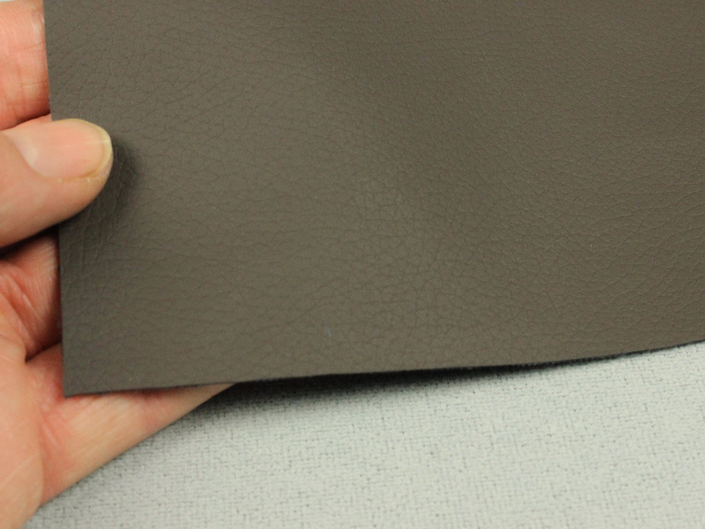 Биэластик, кожзам тягучий темно-корычневый (bl-3), для перетяжки салона авто детальная фотка