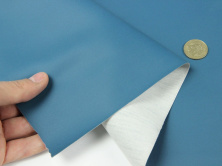 Биэластик (голубая лагуна) гладкий тягучий (bl-11) для перетяжки дверных карт, стоек,  шир 1,46м анонс фото