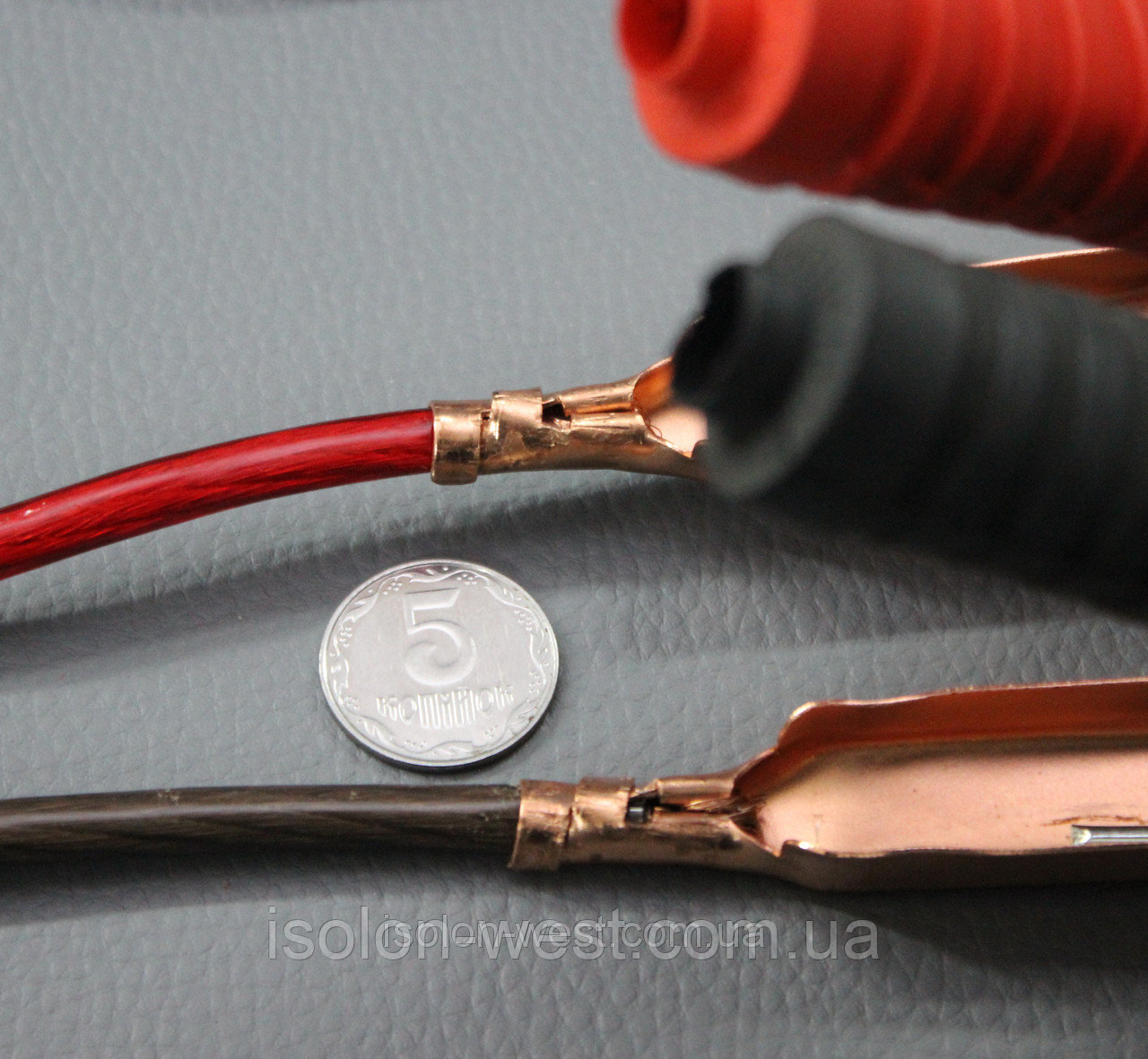 Провода для прикуривания PROFI 250 А - 2,5 м., стартовые пусковые провода для автомобиля детальная фотка