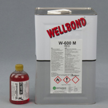 Клей Wellbond W-600 M (под пульверизатор) на основе синтетического каучука, для тканей, карпета, ковролина, поролона и других покрытий, Турция анонс фото