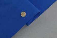 Автовелюр Dinamika 10 колір синій, на тканинній основі, ширина 148 см анонс фото