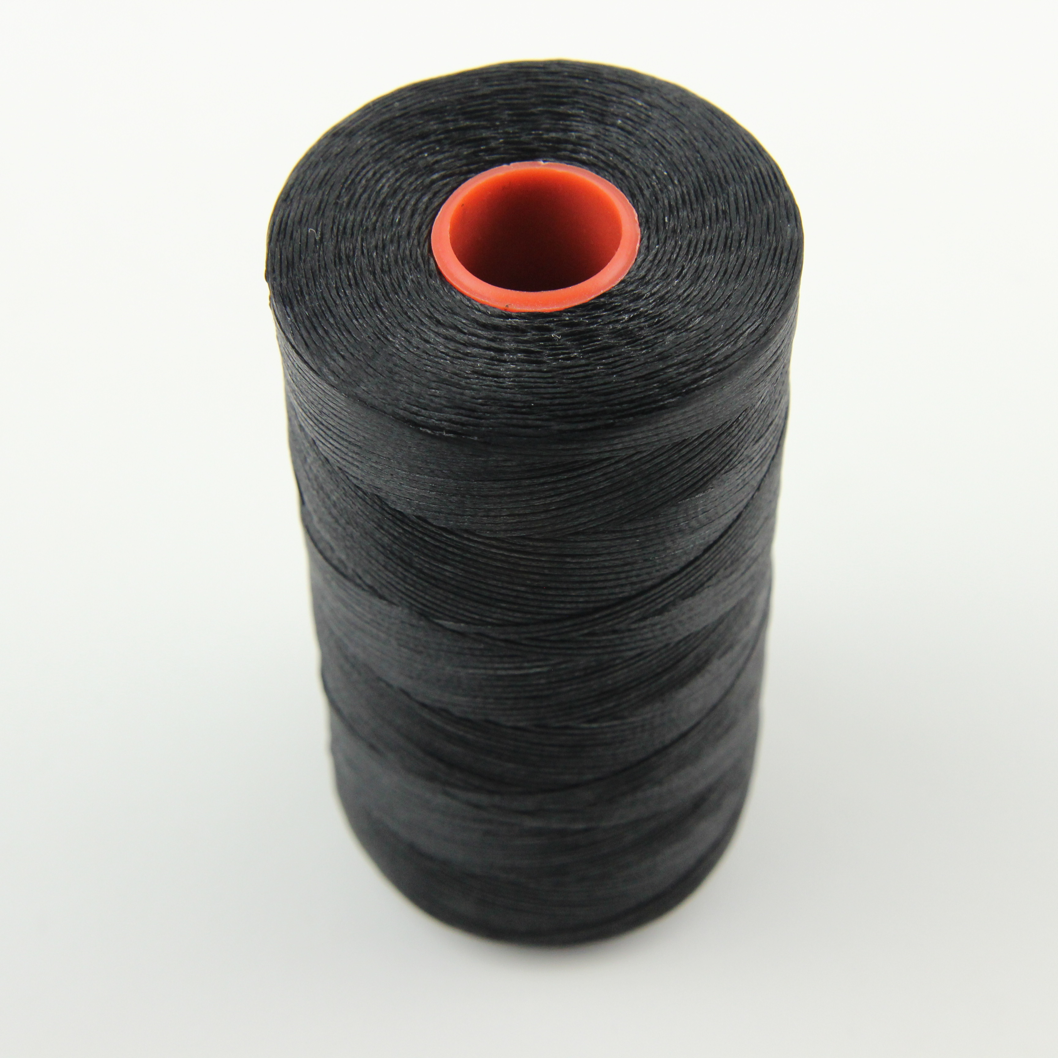 Нить для перетяжки руля вощеная (цвет черный SIM 1), толщина 0.8 мм, длина 500 метров "Турция" детальная фотка