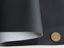 Авто шкірозамінник чорний, на тканинній основі (Німеччина benico-kaсiko black) ширина 1.60м анонс фото