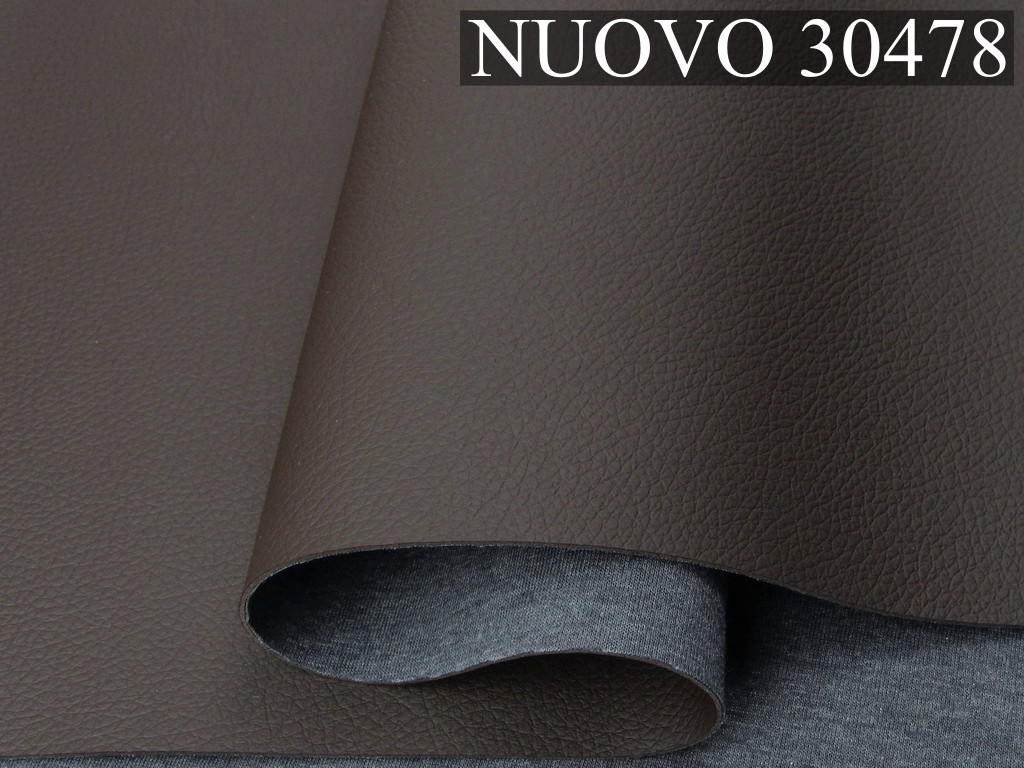 Автомобильный кожзам NUOVO 30478 кофейный, на тканевой основе (ширина 1,40м) Турция детальная фотка