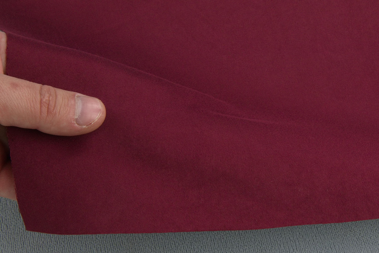 Автовелюр Dinamika 08 колір бордовий, на тканинній основі, ширина 148 см детальна фотка