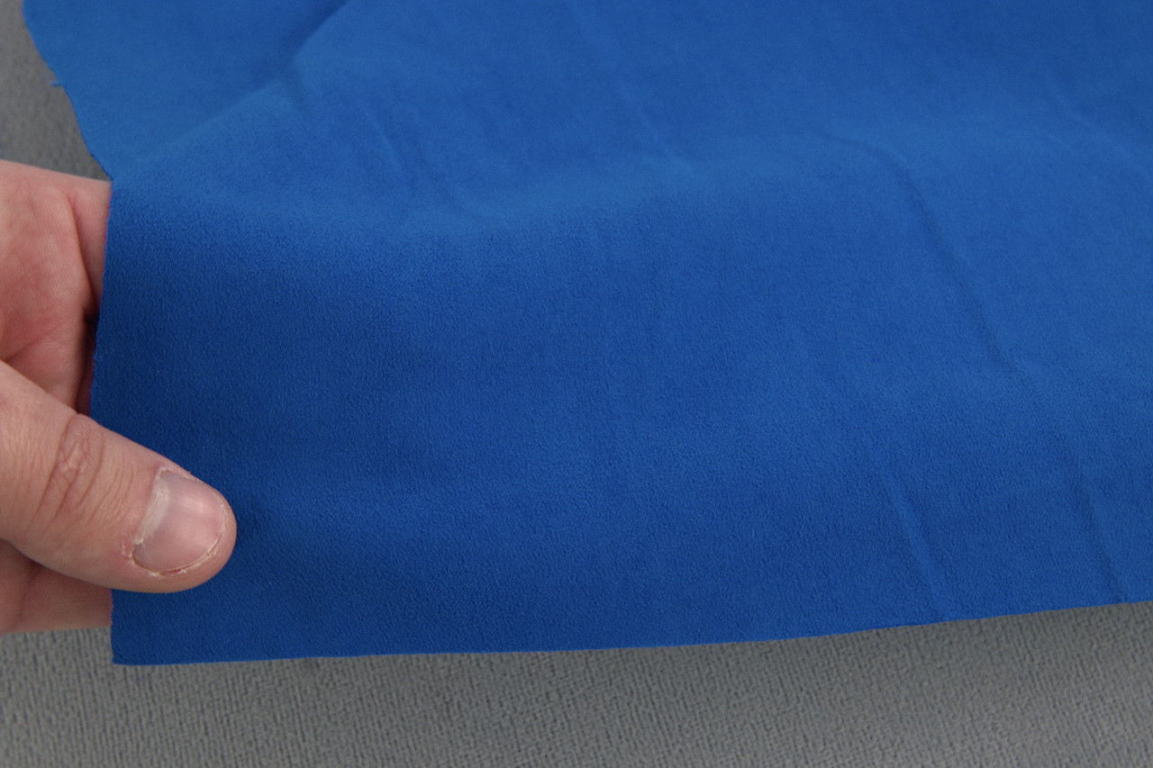 Автовелюр Dinamika 10 колір синій, на тканинній основі, ширина 148 см детальна фотка