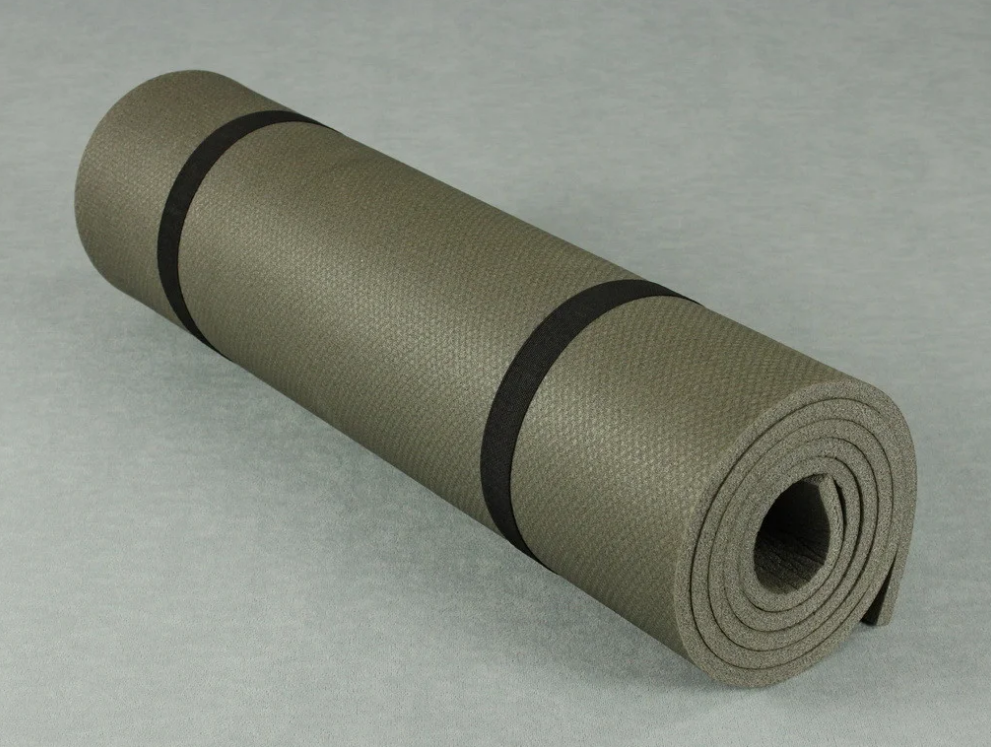 Килимок для йоги, фітнесу та гімнастики - Фітнес 10, розмір 60х160 см, товщина 10 мм. детальна фотка