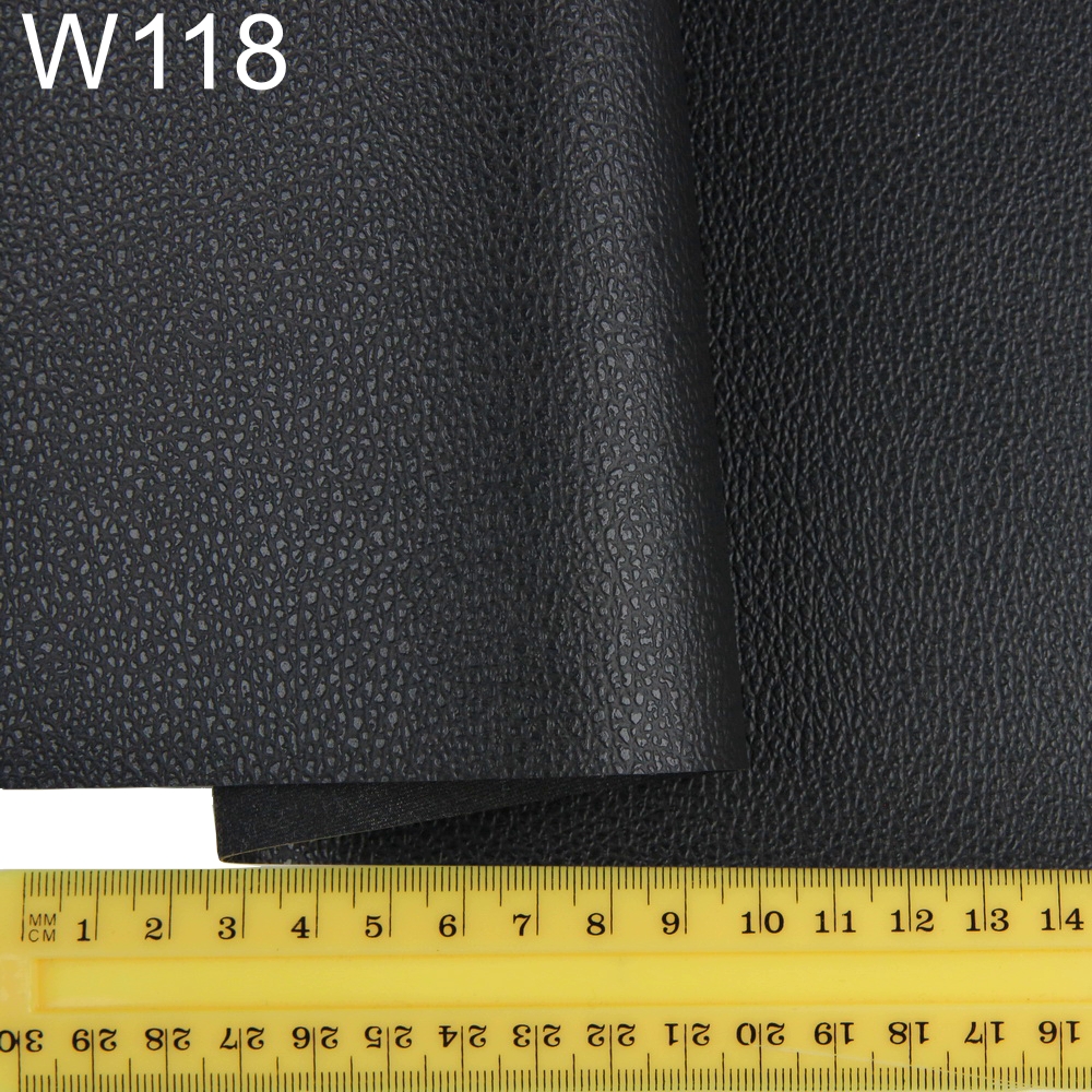 Термовинил HORN (черный W118) для обтяжки торпеды, ширина 1.40м детальная фотка
