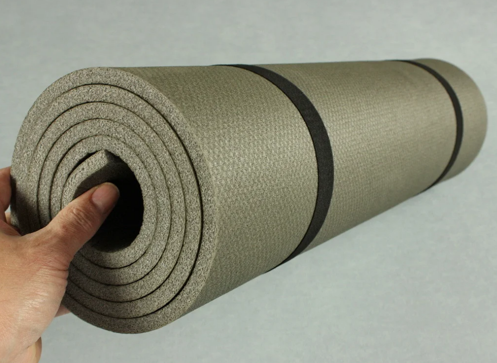 Коврик для йоги, фитнеса и гимнастики - Фитнес 10, размер 60х160см., толщина 10мм. детальная фотка
