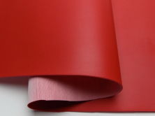 Термовинил красный для перетяжки руля, дверных карт, панелей на каучуковой основе (tk-18) анонс фото