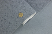 Автоткань потолочная 1604 цвет холодный серый в крапинку, на поролоне 2мм и сетке, ширина 156см анонс фото