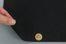 Протиковзка тканина Jakar Black, колір чорний з чорними протиковзкими крапочками, ширина 140см анонс фото