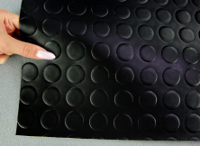 Автолін чорний "Монетка" (M018), ширина 2 м, Туреччина анонс фото