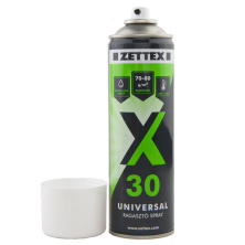Аэрозольный термостойкий до 110˚C клей ZETTEX X30 UNIVERSAL для резины, пробки, линолеума, дерева,ковролина, кожзама анонс фото