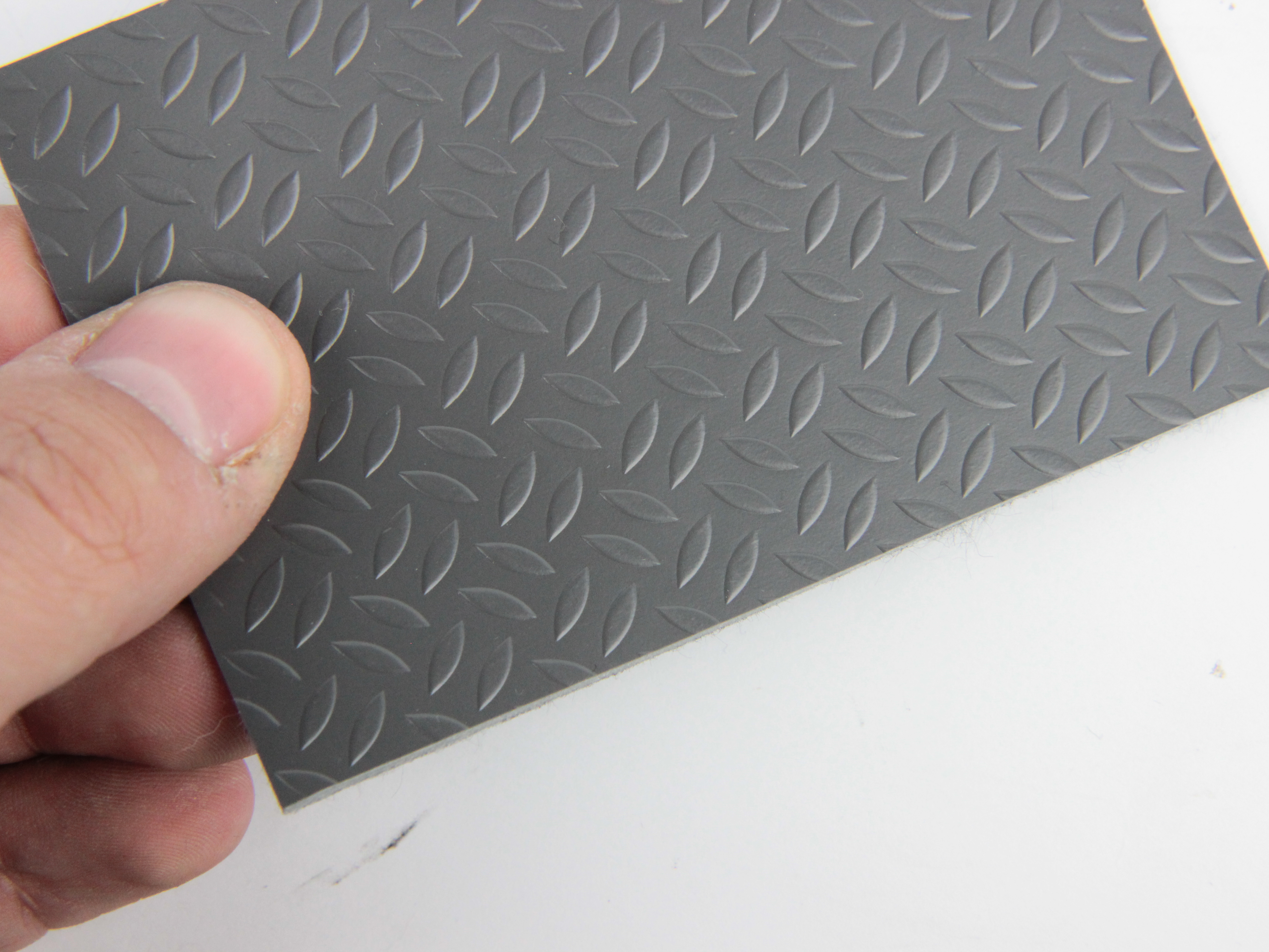Автолінолеум Craft "Подвійна рядок", колір сірий, товщина 1,6 мм, ширина 180см, Туреччина детальна фотка