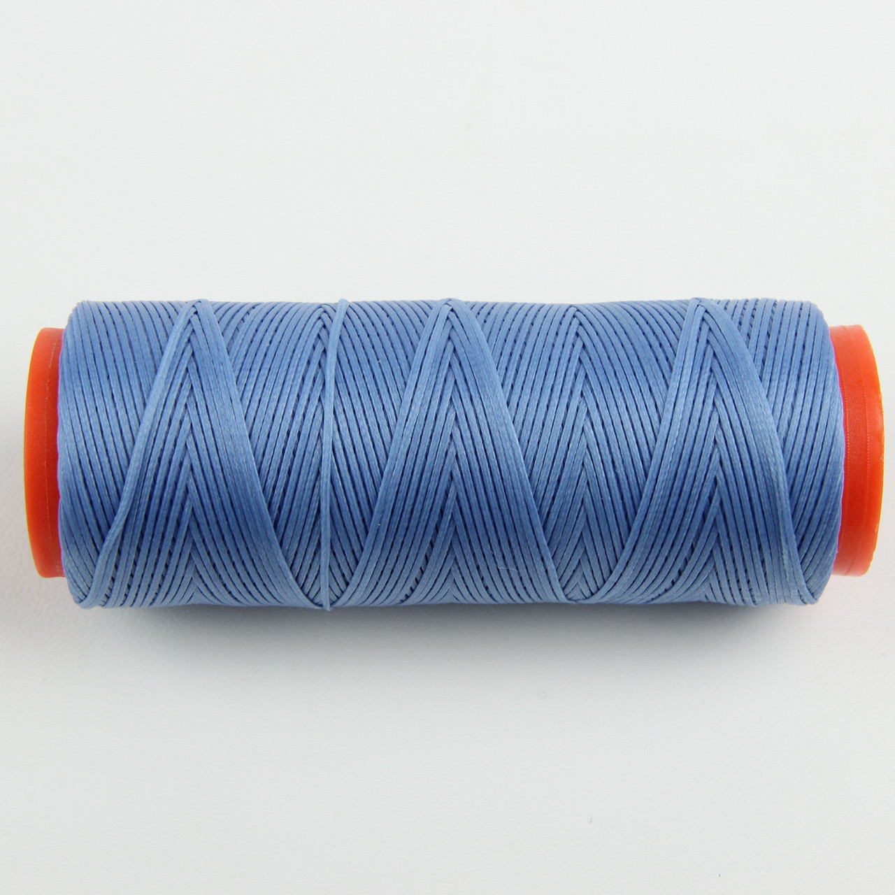 Нитка для перетяжки керма вощеная (колір блакитний 1923), товщина 0,8 мм, довжина 100м детальна фотка