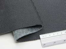 Автоткань для центральной части сидений TSC-5 (черный и серый), на войлоке 3мм, ширина 160см анонс фото
