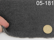 Автомобільний ковролін на тканинній основі темно-сірий, ширина 1.70м Бельгія анонс фото