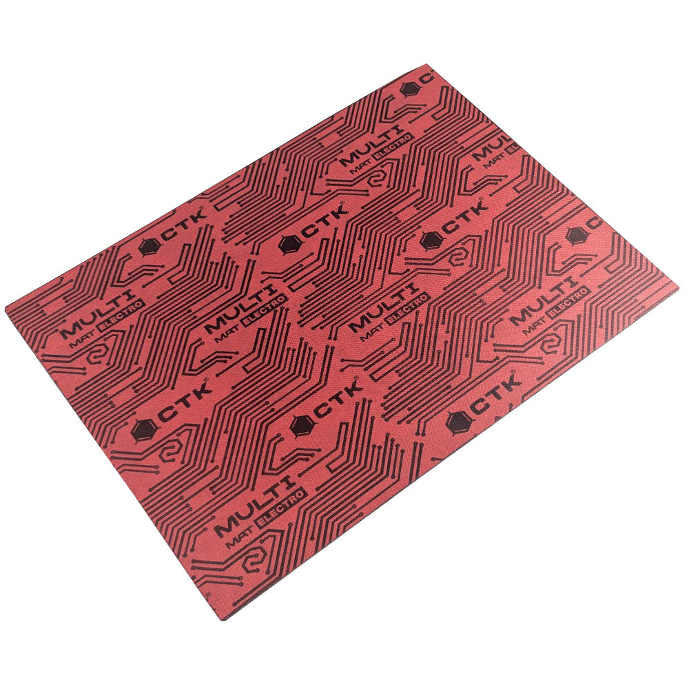 Многослойная шумо- и теплоизоляция Acoustics MultiMat Electro для электрокаров, 6,5 мм, 70×50 см детальная фотка