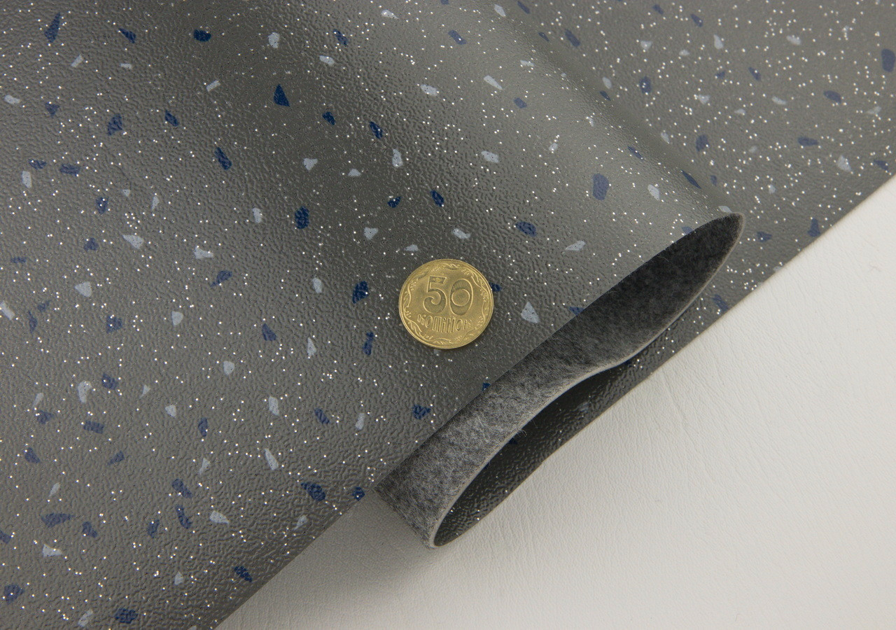 Автолинолеум темно-серый "Мозаика", ширина 2.0 м, линолеум автомобильный Турция детальная фотка